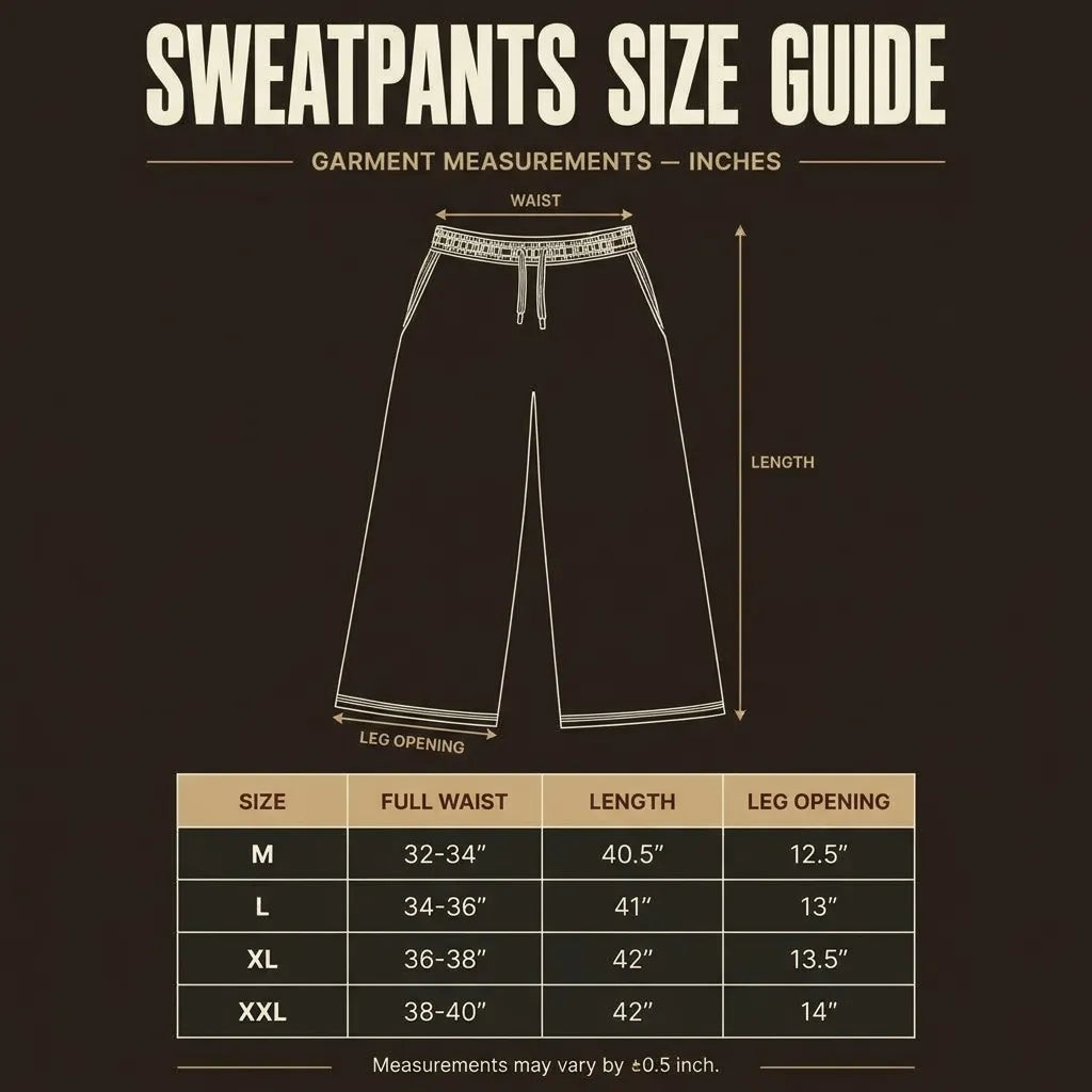 SWEATPANTS / BLACK